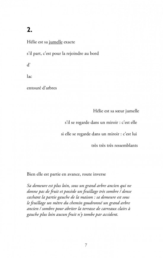 Bruno Pellier - Lettre d’Amélie, édition personnelle, 2005